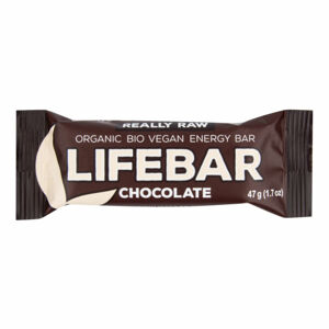 LifeFood - Tyčinka Lifebar čokoládová, 47 g CZ-BIO-001 certifikát