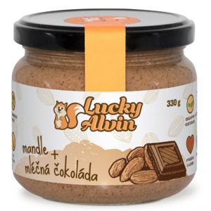 LuckyAlvin - Mandle + Mliečna čokoláda 40g