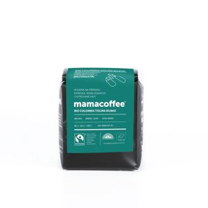 Mamacoffee - Bio Colombia Tolima Bilbao, 250g Druh mletie: Mletá