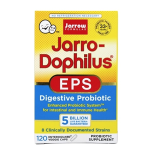 Jarrow Formulas Jarrow Jarro-Dophilus EPS, 5 miliard, 8 probiotických kmeňov, 120 rastlinných kapsúl