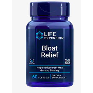 Life Extension Bloat relief (stop nadúvaniu), 60 rastlinných kapsúl