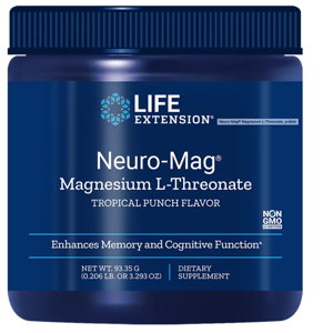 Life Extension Neuro-Mag® Magnesium L-Threonate Powder (magneisum L-treonát) prášok, 93g