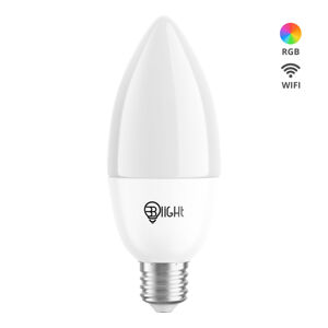Chytrá žárovka Blight LED, závit E14, 5,5 W, WiFi, APP, stmívatelná, barevná / Poškozený obal