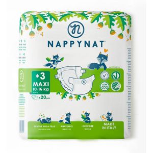 Nappynat natural care, Maxi 10-16kg (20ks)