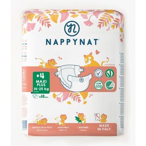 Nappynat natural care, Maxi Plus 14-25kg (18ks)