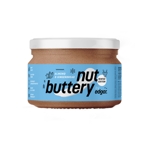 Edgar - Nut buttery (ořechové máslo) - Winter Edition, 300 g,  EXP. Expirace 30/09/2022