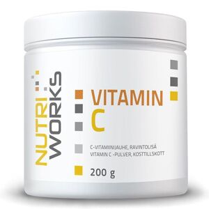 NutriWorks Vitamin C 200g,  EXP. Expirace 23/09/2022