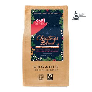 Cafédirect - Christmas Blend SCA 82 mletá káva Peru & Honduras BIO, 227g,  EXP. Expirace 10/2022