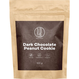 BrainMax Pure Protein Cookie, Arašidy & Čokoláda, 100 g Proteinová sušenka s hořkou čokoládou a arašídy