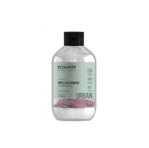 Ecolatiér Urban - Micelární šampon pro citlivou pokožku vlasů, aloe vera a verbena, 600 ml