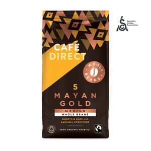 Cafédirect - Mayan Gold Mexiko SCA 82 zrnková káva BIO, 227g *CZ-BIO-001 certifikát, Expirace 13.11.2022