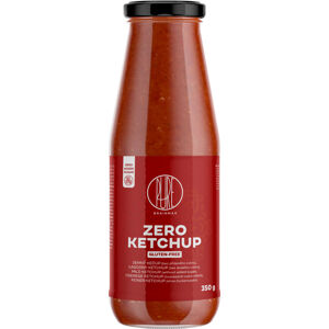 BrainMax Pure Ketchup - ZERO (sladký kečup s erythritolom), 350 g 1050 g paradajok na 350 g kečupu!