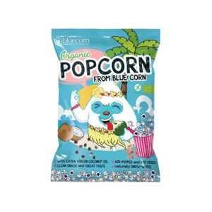 Popcrop - Popcorn z modré kukuřice s himalájskou solí a extra panenským kokosovým olejem, BIO, 20 g *CZ-BIO-002 certifikát