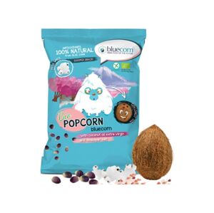 Popcrop - Popcorn z modré kukuřice s himalájskou solí a extra panenským kokosovým olejem, BIO, 50 g *CZ-BIO-002 certifikát