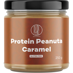 BrainMax Pure Protein Peanuta, arašidový krém s proteínom a karamelom, 250g