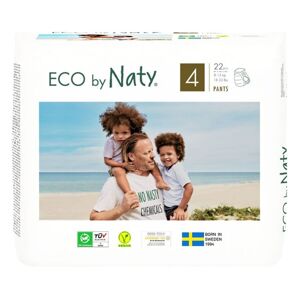 ECO by Naty Naty - Natahovací plenkové kalhotky Maxi 8-15 kg (22 ks)