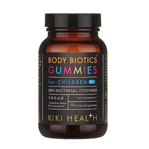KIKI Health Body Biotics for children (probiotiká pre deti), 175 mg, 60 gumových bonbónov
