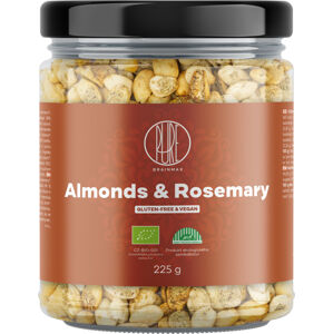 BrainMax Pure Almonds&Rosemary (mandle s rozmarýnem), BIO, 225 g *CZ-BIO-001 certifikát