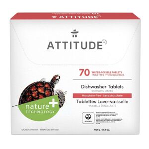Attitude - Tablety do umývačky bez fosfátov, 70 dávok
