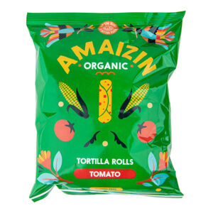 AMAIZIN Chipsy kukuričné paradajkové, 100 g, BIO * BE-BIO-02 certifikát