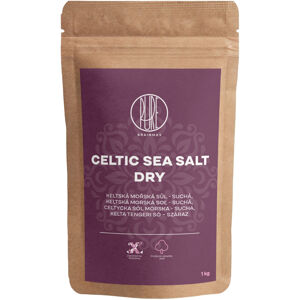 BrainMax Pure Celtic Sea Salt, Dry, Keltská morská soľ, suchá, 1000 g Keltská morská soľ
