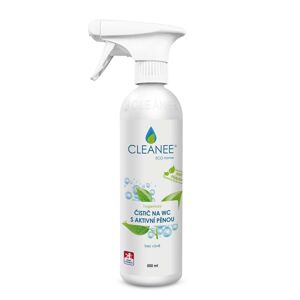 Cleanee ECO hygienický čistič WC s aktívnou penou, bez vône, 500 ml