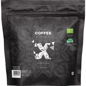 BrainMax Coffee Nicaragua, zrnková káva, BIO, 250 g *CZ-BIO-001 certifikát
