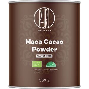 BrainMax Pure Maca Cacao, Kakao s Macou BIO, 300 g Kakao s Macou / *CZ-BIO-001 certifikát