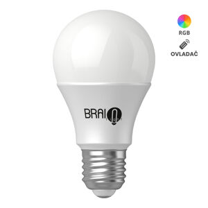 Inteligentná žiarovka BrainLight LED, závit E27, 8,5W, s ovladáčom