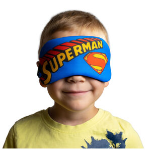 BrainMax Dětské masky na spaní Farba: Superman Pohodlná detská maska ​​na spanie s motívmi obľúbených rozprávkových postáv.