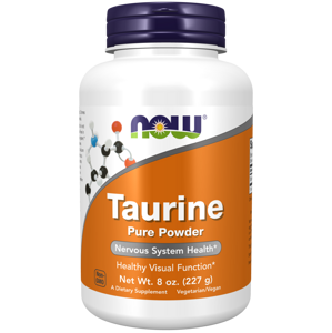 NOW® Foods NOW Taurine Pure Powder (Taurin) prášek, 227 g