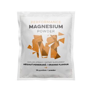 BrainMax Performance Magnesium Powder Pomaranč (horčík bisglycinát), nová menej sladká verzia,  10 g