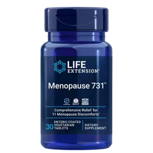 Life Extension Menopause, podpora při menopauze, 30 enterosolventních tablet