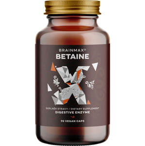 BrainMax Betaine HCl 700 mg, 90 kapsúl Iónové minerály pre šport v tekutej forme