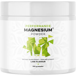 BrainMax Performance Magnesium® Powder (horčík bisglycinát), 550 g Príchuť: Limeta Organický horčík nemeckej kvality MagChel®, 375 mg elementárneho horčíka v jednej dávke