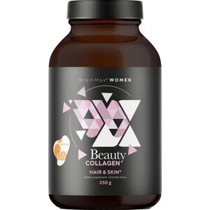 BrainMax Women Beauty Fish Collagen, morský rybí kolagen Naticol®, 250 g Príchuť: Mango Hydrolyzovaný morský kolagén Naticol®, kyselina hyalurónová a vitamín C