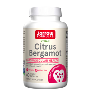 Jarrow Formulas Citrus Bergamot, extrakt z citrusového bergamotu, 500 mg, 60 rastlinných kapsúl