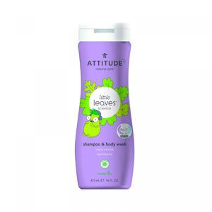 Attitude - Detské telové mydlo s vôňou vanilky a hrušky, 473 ml
