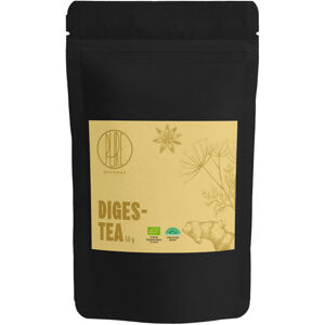 BrainMax Pure DigestTEA, bylinný čaj pre dobré trávenie, 50 g, BIO Objem: 50 g *CZ-BIO-001 certifikát / Zmes bylín pre správne zažívanie a dobré trávenie