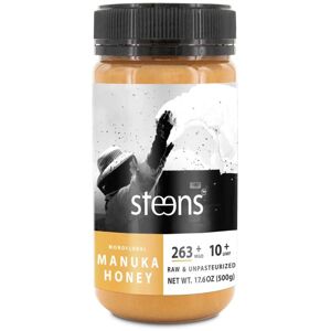 Steens - RAW Manuka Honey (Manukový med) UMF 10+ (263+ MGO), 500 g