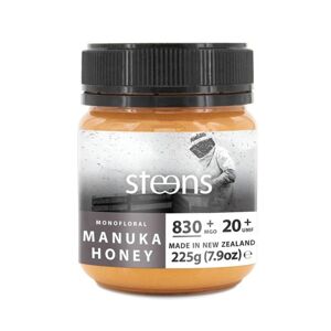 Steens - RAW Manuka Honey (Manukový med) UMF 20+ (830+ MGO), 225 g