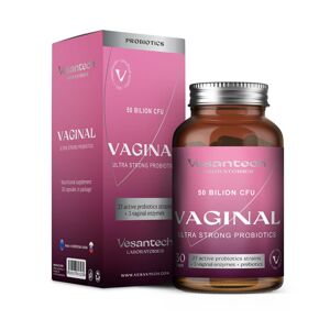 Vesantech Vaginal, vaginální probiotika, 50 miliard CFU, 30 kapslí Výživový doplnok