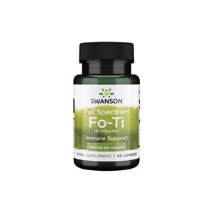 Swanson Fo-Ti, Rdesno mnohokvěté, 500 mg, 60 kapslí Výživový doplnok