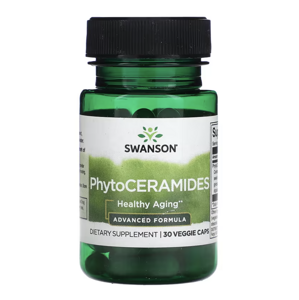 Swanson PhytoCERAMIDES, ceramidy, 30 rostlinných kapslí Výživový doplnok