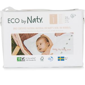 ECO by Naty Naty - Plienky Newborn 2-5kg (25 ks)