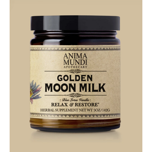 Anima Mundi Golden Moon Milk, prášek, 142 g