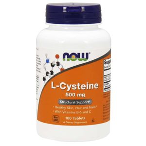 NOW® Foods NOW L-Cysteine, 500 mg, 100 tabliet