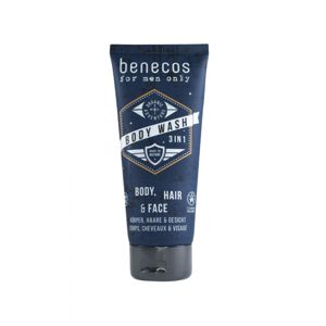 Benecos sprchový gél pre mužov 3 v 1, 200 ml