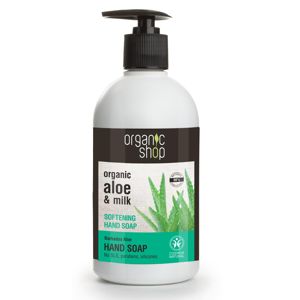 Natura Siberica Organic Shop Zjemňující Mýdlo na ruce Aloe z Barbadosu 500 ml