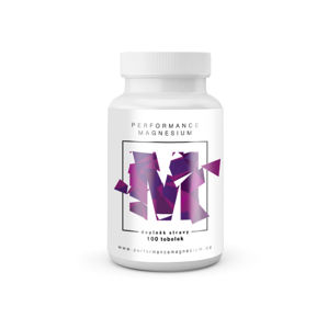 BrainMax Performance Magnesium 1000 mg, 100 kapsúl, (Horčík 200 mg + Vitamín B6)